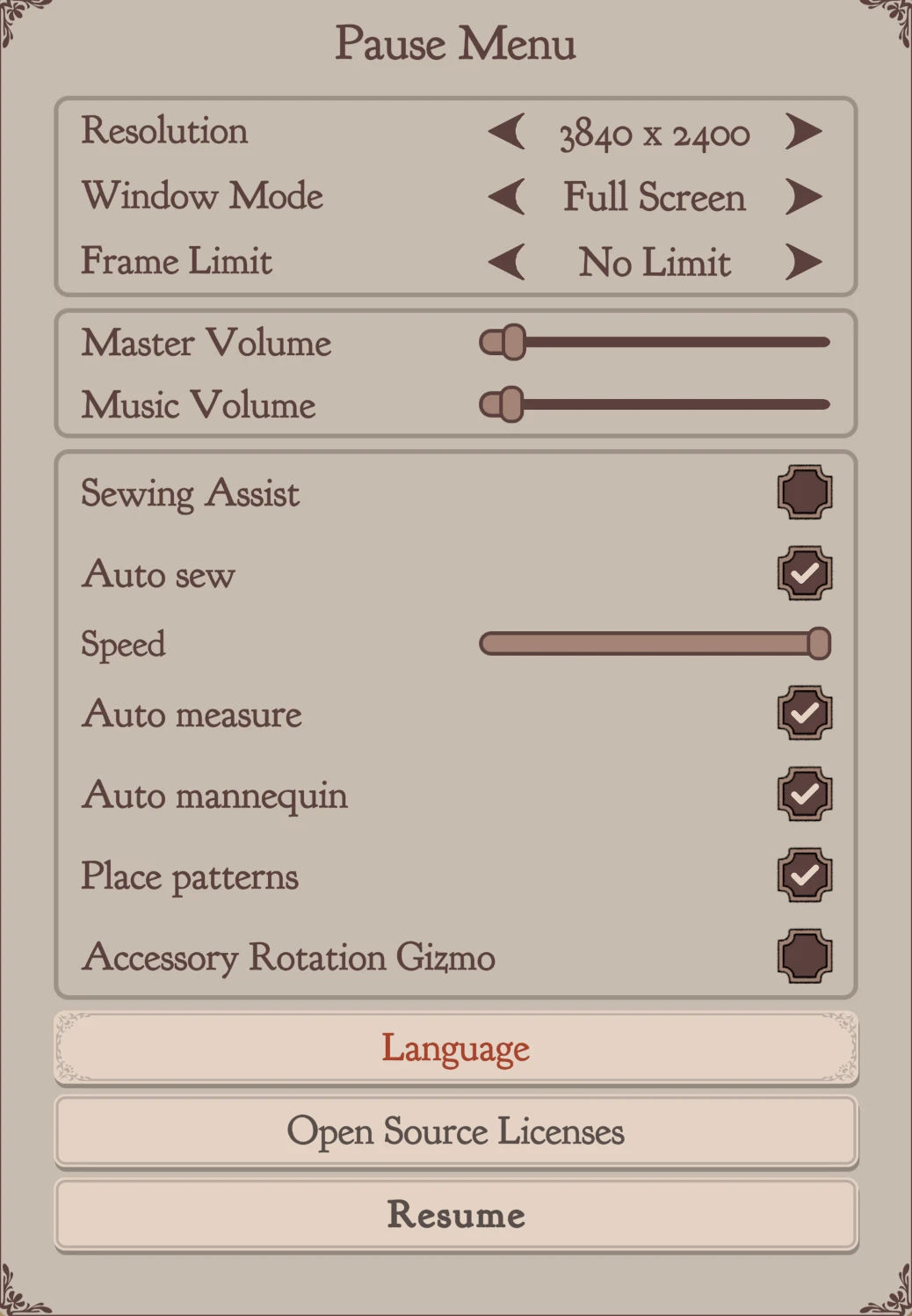 AutoSew mod preview